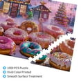 thumbnail image 3 of 1000 PCS Various Doughnut Jigsaw Puzzles 1000 Pieces,High Difficulty Puzzle,Vibrant And Stunning Wooden Puzzle,Gift For Doughnut Lovers,Modern Style Doughnut Puzzle,Unique And Beautiful Design, 3 of 6