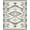 Gray, Pattern 9, variant on ODIKA 4'x6' Machine Washable Non-Slip Area Rug, Vintage Inspired with Intricate Geometric Motifs High Traffic Rug, Orange, 125992