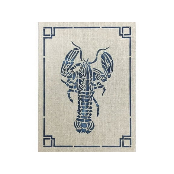 Lobster Frame Wall Stencil - 3702 by Designer Stencils