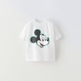 thumbnail image 3 of Camiseta de manga corta de dibujos animados para niños de 1 a 6 años, nuevo estilo de verano, disfraz de algodón para niñas, Camiseta con estampado del pato Donald, 3 of 5