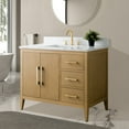 thumbnail image 2 of Vanity Art 42" Single Sink Bathroom Vanity Cabinet with Ceramic Countertop, 2 of 10