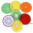thumbnail image 2 of 7Pcs/Set Fruit Coaster, Non Slip Coasters Heat Insulation Colorful Unique Slice Silicone Drink Cup Mat for Drinks 9Cm size Cup Coaster for Bar Kitchen and Patio Tabletop(7 Pcs), 2 of 2