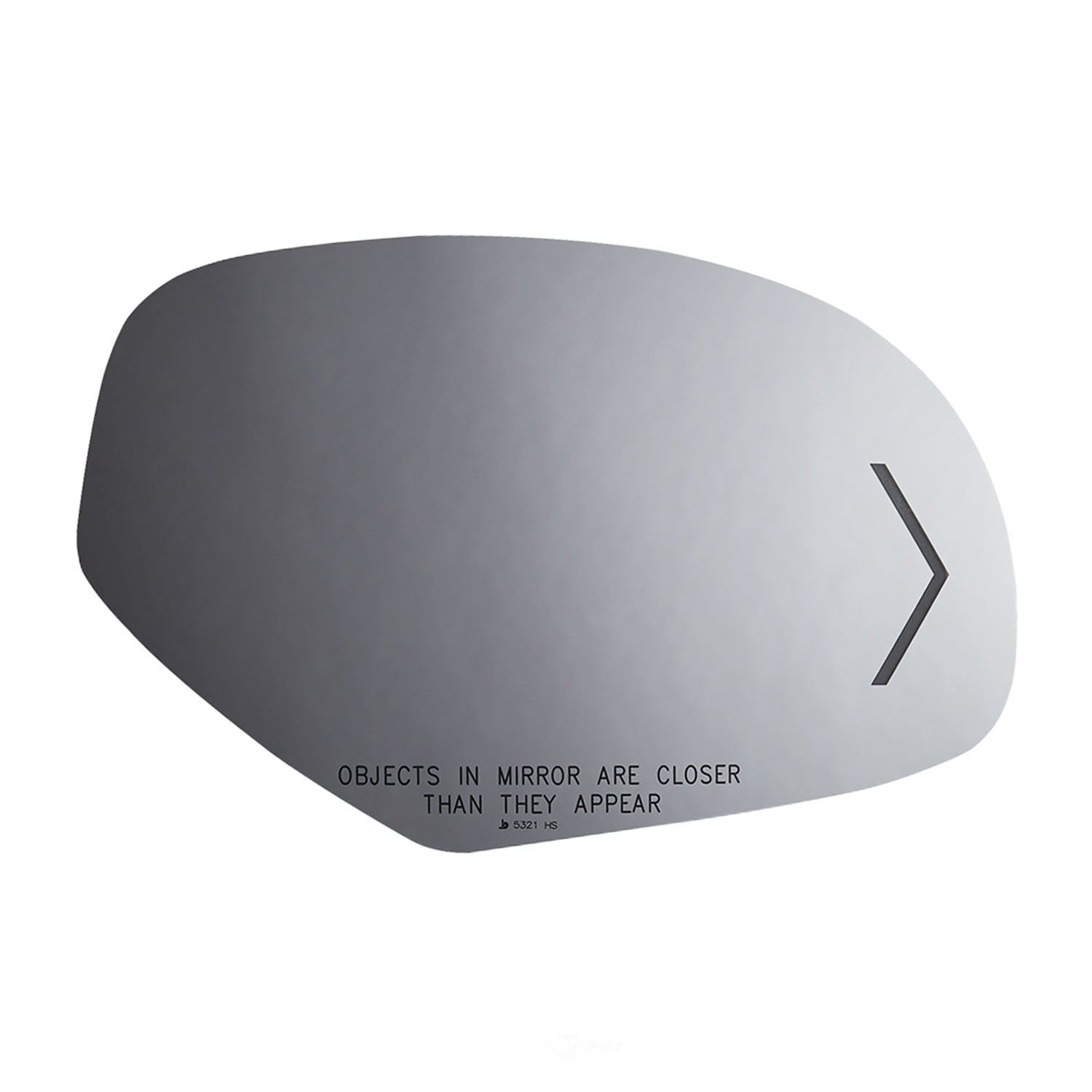 Burco Side View Mirror Replacement Glass - Clear Glass - 5321HS