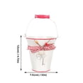 thumbnail image 2 of Shisuyan Hanging Flower Bucket Flower Pot Practical Design for Walkway Use 1Pcs, 2 of 8