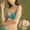 Green, variant on Generic Women's Push Up Everyday Basic Comfort Lightly Padded Underwire Plunge T-Shirt Bra Lift Up