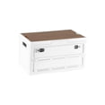 thumbnail image 3 of Organisateur de Coffre de Voiture Étui Extérieur Sac de Camping Randonnée Multifonctionnel Pliable Blanc 55L, 3 of 9