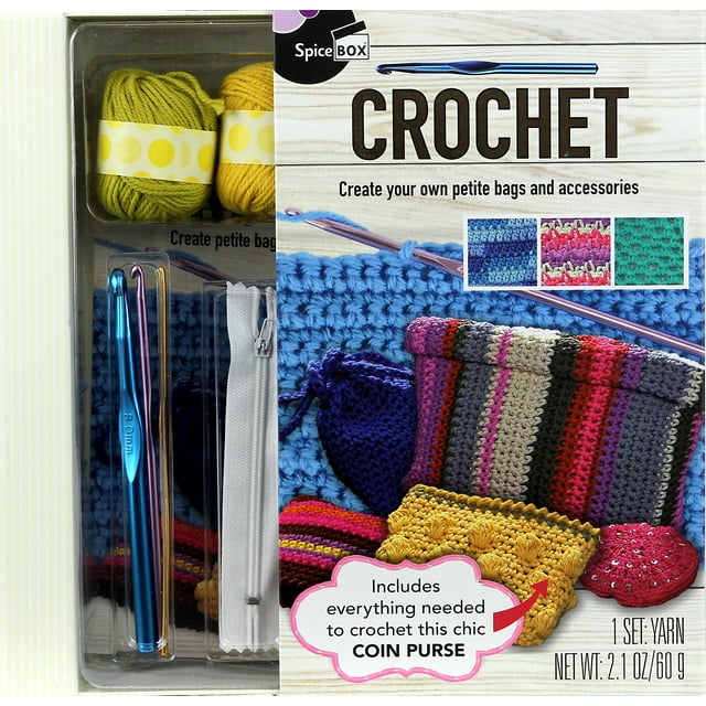 SpiceBox Adult Art Craft & Hobby Kits Gift Set Crochet