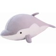 thumbnail image 1 of Dolphin Stuffed Animal Plush Toys Soft Lovely Hugging Pillow Stuff Dolls Plushes For Children Girls Sleeping Cushion Gift Room Decor 35.4in Grey, 1 of 4