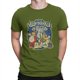 thumbnail image 5 of Camiseta de música para hombre, algodón puro, estilo vintage, cuello redondo, dibujos animados de Banana Splits, manga corta, 5 of 7