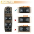thumbnail image 3 of Unique Bargains 1Pc Front Left Driver Side Power Window Switch for Mercedes-Benz R320 R350 R500 No.2518300390 Brown, 3 of 6
