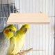 thumbnail image 3 of Wood Bird Perch Platform Bird Parrot Perch Platform Wooden Cockatiel Perch Platform for Bird Cage, 3 of 4