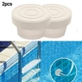 thumbnail image 1 of 2 Pcs Pare-Chocs pour Échelle de Piscine Creusée en Caoutchouc s'Adapte à une Échelle de Piscine de 1,90”, 1 of 1