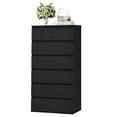 thumbnail image 4 of Homfa 7 Drawer Dresser for Bedroom, Modern Tall dresser Chest of Drawers for Living Room, Black, 4 of 7