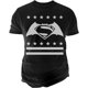 thumbnail image 1 of Camiseta gráfica para hombre Changes Batman V Superman estrellas y barras negro mediana, 1 of 1