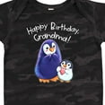 thumbnail image 4 of Inktastic Happy Birthday, Grandma Cute Penguins Boys or Girls Baby Bodysuit, 4 of 5