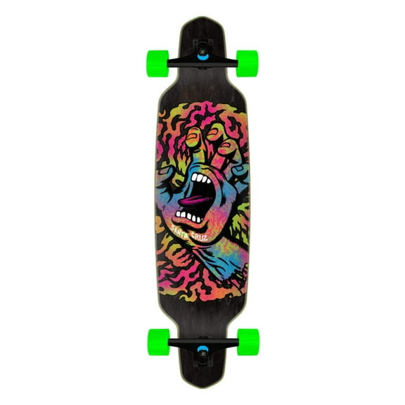 Obscure Hand 9.50in x 37.52in Drop Down Longboard Complete