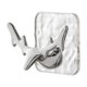 thumbnail image 1 of Water Ripple Electroplated Deer Head Adhesive Hook For Home Bathroom Door With No And No Need For Punching Hooks, 1 of 1