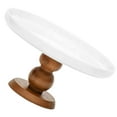 thumbnail image 3 of Dytern Wedding Ceramic Cake Stand Cake Plate Dessert Stand Cupcake Storage Stand Wedding Fruit Tray, 3 of 11