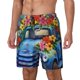 thumbnail image 1 of Fotbe Floral Truck Welcome Traje de Baño para Hombre – Shorts de Natación de Secado Rápido con Forro y Bolsillos-Medium, 1 of 6