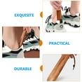 thumbnail image 4 of Solid Wood Shoehorn Carry Accessories Shoehorns for Old People Wear-resistant Helper 6 Pcs, 4 of 6