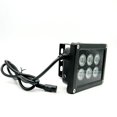 thumbnail image 2 of Methold Luz de relleno infrarroja de seguridad Luz infrarroja impermeable Luz de inundación infrarroja IR de gran angular de 8-90 grados para exteriores Electrónica, 2 of 6