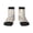 2 Black-1, variant on Spring Flowers Birds Pattern Quarter Crew Socks,Toe Seamed Ankle Socks,Cotton Cushioned Breathable Athletic Crew Sports Socks