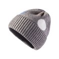 thumbnail image 2 of Dyfzdhu Women Fashion Winter Warm Outdoor Roll Brim Cold Hat Ear Protecter Wool Gray, 2 of 3