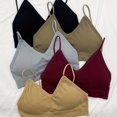 thumbnail image 1 of 5pcs Soft & Breathable Bralettes  Comfort & Style for Everyday Wear!, 1 of 7