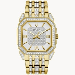 Bulova Men's Diamond Accented Gold-Tone Watch - Walmart.com