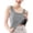 Gray, variant on Women's Ice Silk Seamless Tank Tops Summer Cooling Camisole No Bra Loose Fit Wide Strap Under Shirt Workout Tanks Gray
