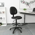 thumbnail image 3 of Boss Office Products Black Fabric Drafting Stools W/Footring, 3 of 9