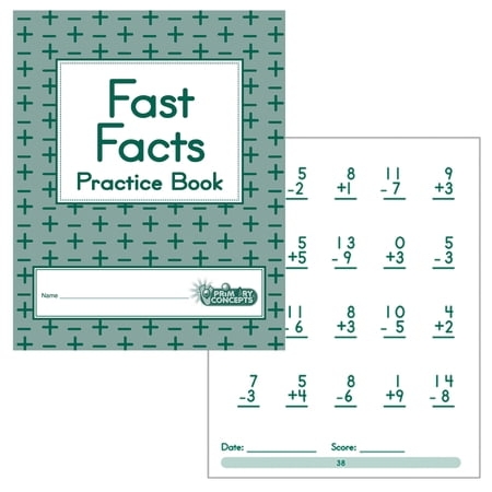 Primary Concepts Fast Facts Practice Books (20 Pieces)