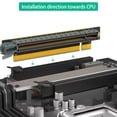 thumbnail image 4 of Adaptador De Tarjeta PCIE, Adaptador De Tarjeta PCIE Para Computadora Diseño De Cubierta Antipolvo Multifuncional Para Talleres De Reparación, 4 of 7