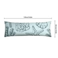 thumbnail image 6 of Ocean Creatures Body Pillow Cover 20x54 - Machine Washable Long Pillowcase with Zipper, Durable Fabric for Adults, Couch - Starfish Coral Marine Theme, 6 of 7