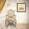 thumbnail image 3 of Jenny, Thomlinson 12x12 Gold Ornate Wood Framed with Double Matting Museum Art Print Titled - Funky Roses I, 3 of 4