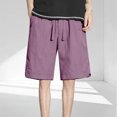 thumbnail image 2 of RYDCOT Men's Hiking Nylon Shorts Quick Dry Outdoor Travel Shorts for Men with Multi Pockets for Fishing Camping Casual Purple, 2 of 7