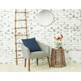 thumbnail image 2 of Diamond Tuck Navy Geometric 100% Cotton Accent Throw Pillow 18" x 18", 2 of 4