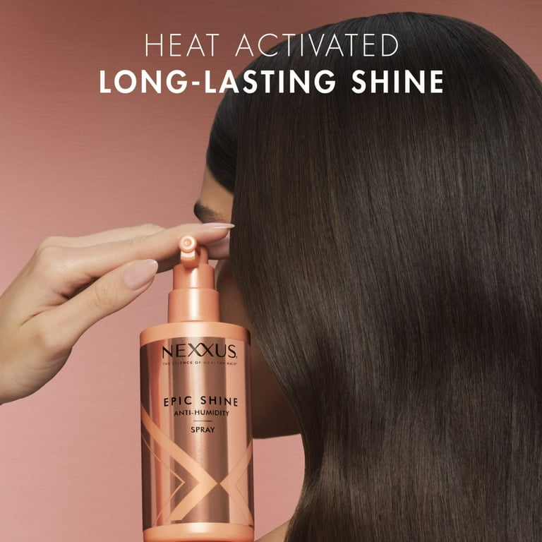 Nexxus Epic Shine Heat Protection Spray, Anti-Humidity Shield