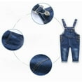 thumbnail image 7 of Baby Boy Girl Jean Overalls Toddler Denim Cute Workwear, 7 of 7