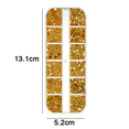 thumbnail image 2 of Crystals Flatback Rhinestones，for Nail Phone Decorations Crafts DIY, 2 of 5