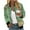 Floral Sweatshirts-Green, variant on Gamivast Jackets for Women Graphic Trendy Crewneck Full Zip Sweatshirts with Pockets Cute Cuffed Long Sleeve Casual Jackets Y2K Fall Fashion for Women 2025