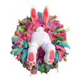 thumbnail image 3 of Pegatinas de Pascua para ventana, guirnalda de conejito, pegatinas de pared para habitación infantil Estilo A, 3 of 9