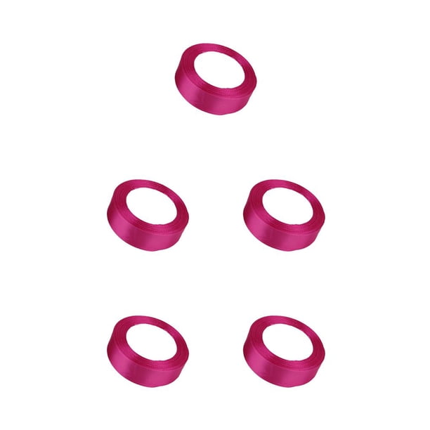 Cinta de poliéster Matsuzay Decoraciones de cinta Hecho a mano Multicolor Adornos Rosa Roja 72