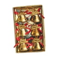 thumbnail image 1 of Colgantes de campanas de metal para Navidad, Perfecl, Color dorado, Diámetro 25 cm, Multiusos, 1 of 8