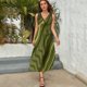 thumbnail image 5 of Irregular Stripe Vestido Sin Mangas Vestidos Para Mujer, Vestido Suelto De Verano 2025, 5 of 5