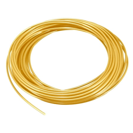10m 3D Printer Painting Filament Refills PLA Printing Material Gold Tone