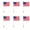 D, variant on Light Up Handheld Flag 4th July Independence Day LED Illuminated Banner