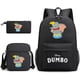 thumbnail image 2 of 3pcs Disney Dumbo Teenager Students Backpacks Schoolbags Pencil Case Shoulder Bags Boys Girls School Bags Sets, 2 of 4