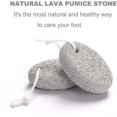 thumbnail image 3 of Piedra pómez natural brillar Paquete de 2 herramientas de pedicura de LAVA Electrónica, 3 of 4