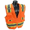 thumbnail image 5 of Radians Safety Vest Medium Two Tone Class 2 Hi-Vis Orange Reflective SV6, 5 of 5
